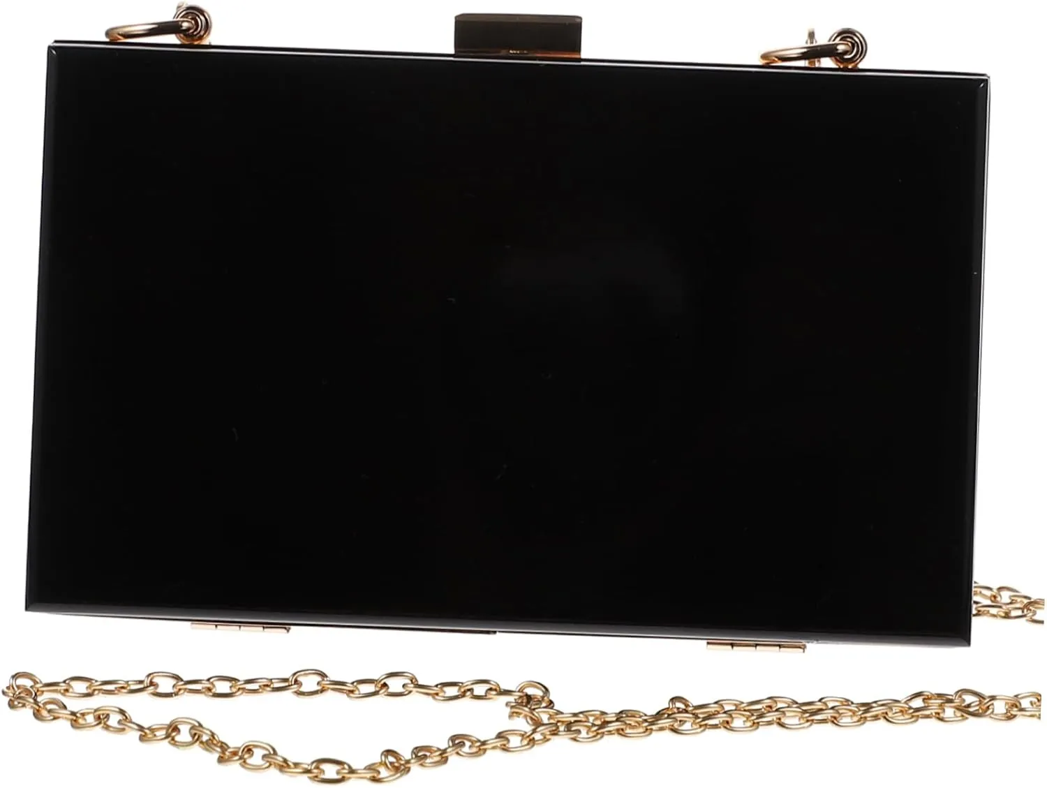 Homoyoyo Elegant Acrylic Clutch Purse Small Square Bag for Evening Fashion Wedding Compact Versatile