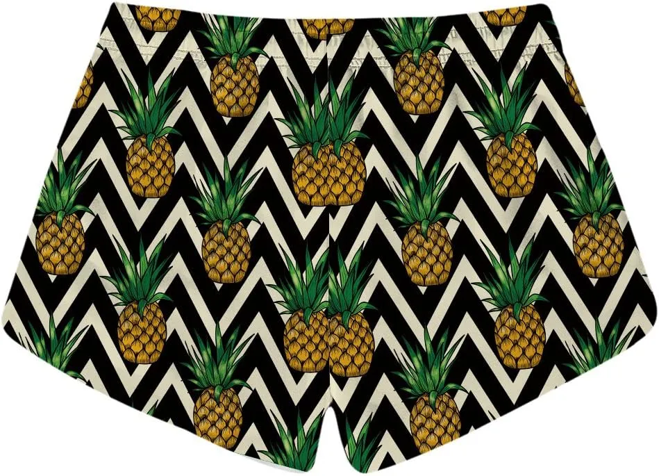 Honeystore Women's Casual Swim Trunks Quick Dry Print Boardshort Beach Shorts
