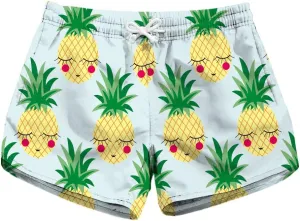 Honeystore Women's Casual Swim Trunks Quick Dry Print Boardshort Beach Shorts