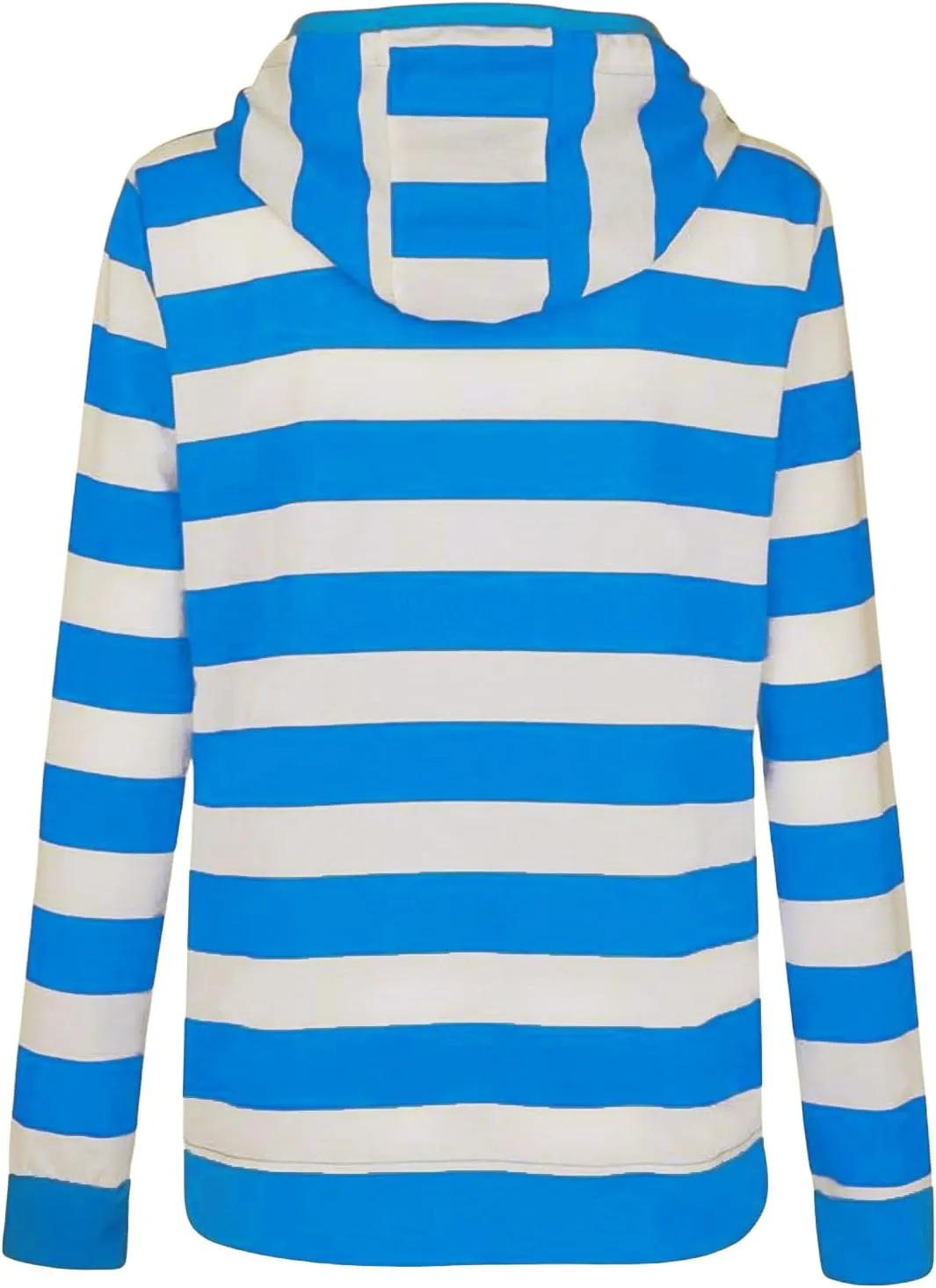 Hoodies for Womens Oversized Striped Hooded Sweatshirt Full Zip Classic Drawstring Jackets Casual Coat Tops Pockets