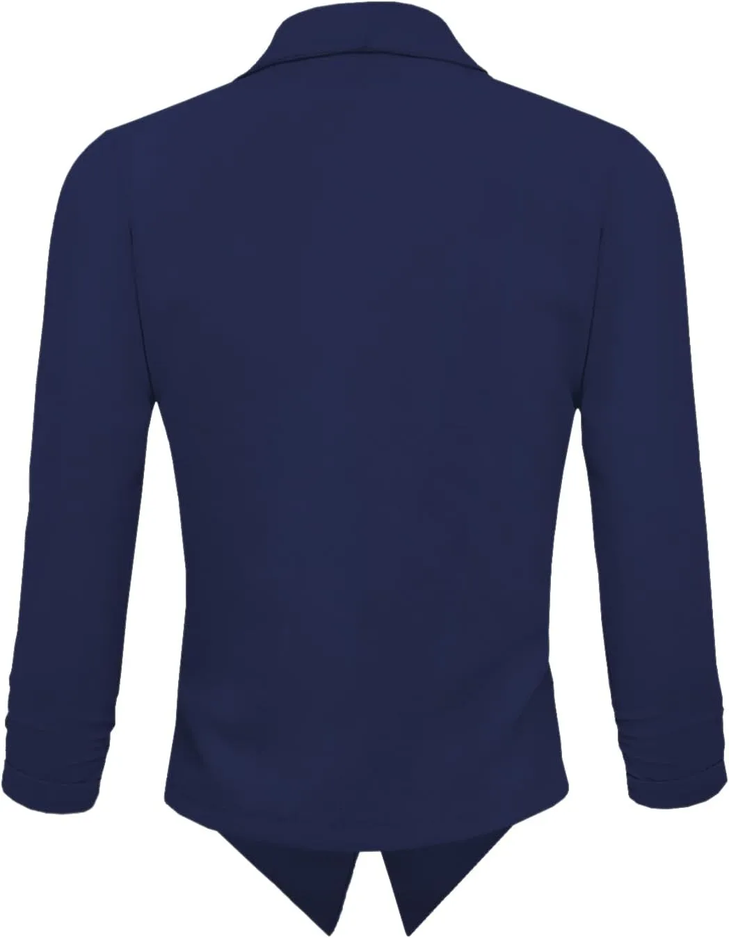 Hybrid & Company Versatile and Modern Women's Nylon Ponte De Roma Open Blazer Jacket