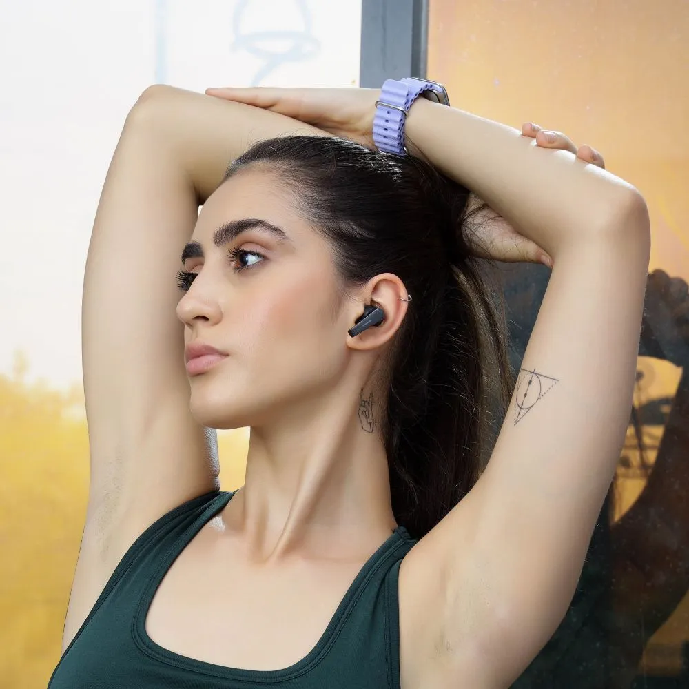 iCruze Vellfire Wireless Earbuds Black