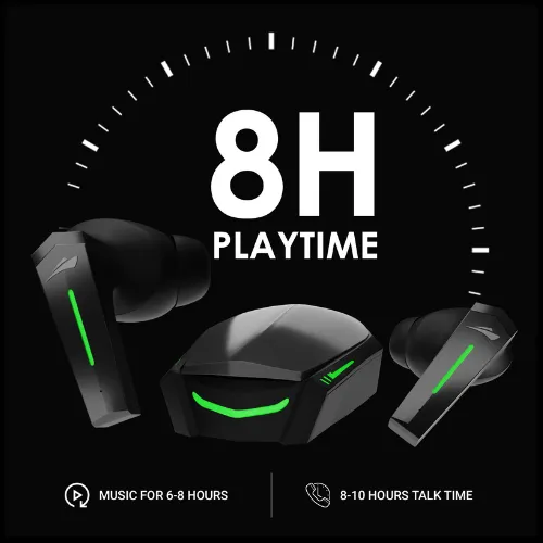 iCruze Vellfire Wireless Earbuds Black