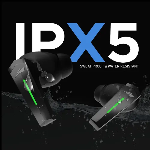 iCruze Vellfire Wireless Earbuds Black