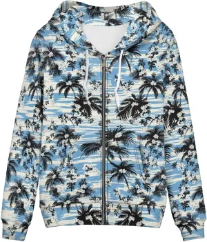 Irisjudy Ladies Hoodies with Pocket Camouflage Breathable Sport Coat Loose Fit, Skulls, Music Notes Pullover Hooded Tops