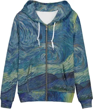Irisjudy Ladies Hoodies with Pocket Camouflage Breathable Sport Coat Loose Fit, Skulls, Music Notes Pullover Hooded Tops