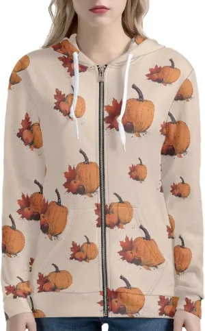 Irisjudy Ladies Hoodies with Pocket Camouflage Breathable Sport Coat Loose Fit, Skulls, Music Notes Pullover Hooded Tops