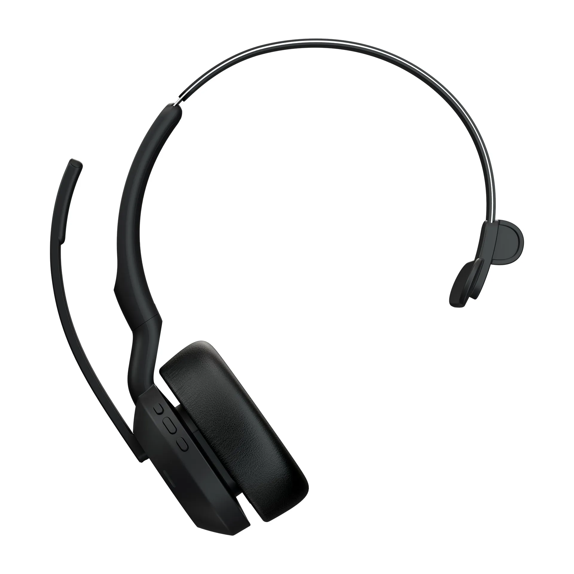 Jabra Evolve2 55 Ms Mono - Headset - On-Ear - Bluetooth - Wireless - Active Noise Cancelling - Usb-A Via Bluetooth Adapt