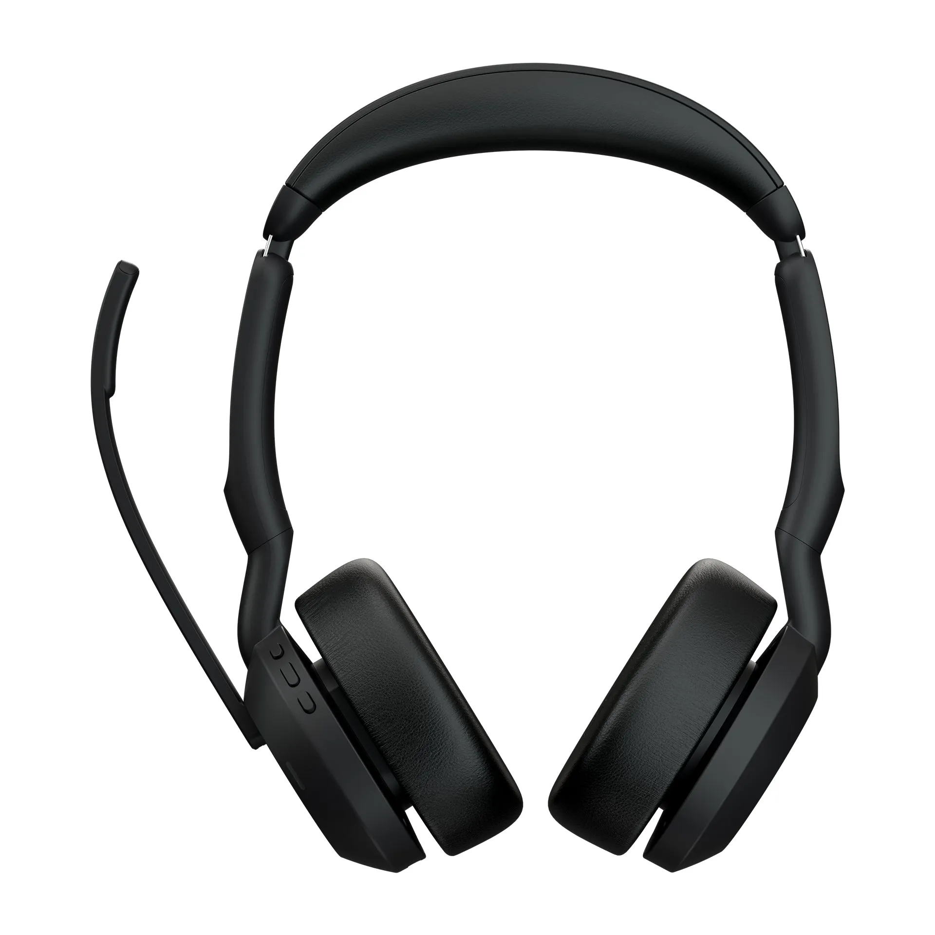 Jabra Evolve2 55 Ms Stereo - Headset - On-Ear - Bluetooth - Wireless - Active Noise Cancelling - Usb-C - Black - Zoom Ce