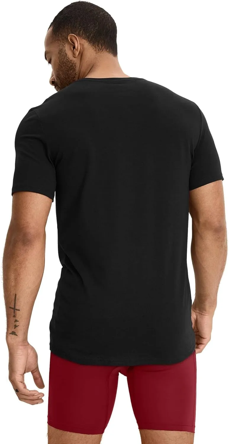 Jockey Men's Undershirt Cotton Stretch Crew Neck Undershirt - 3 Pack