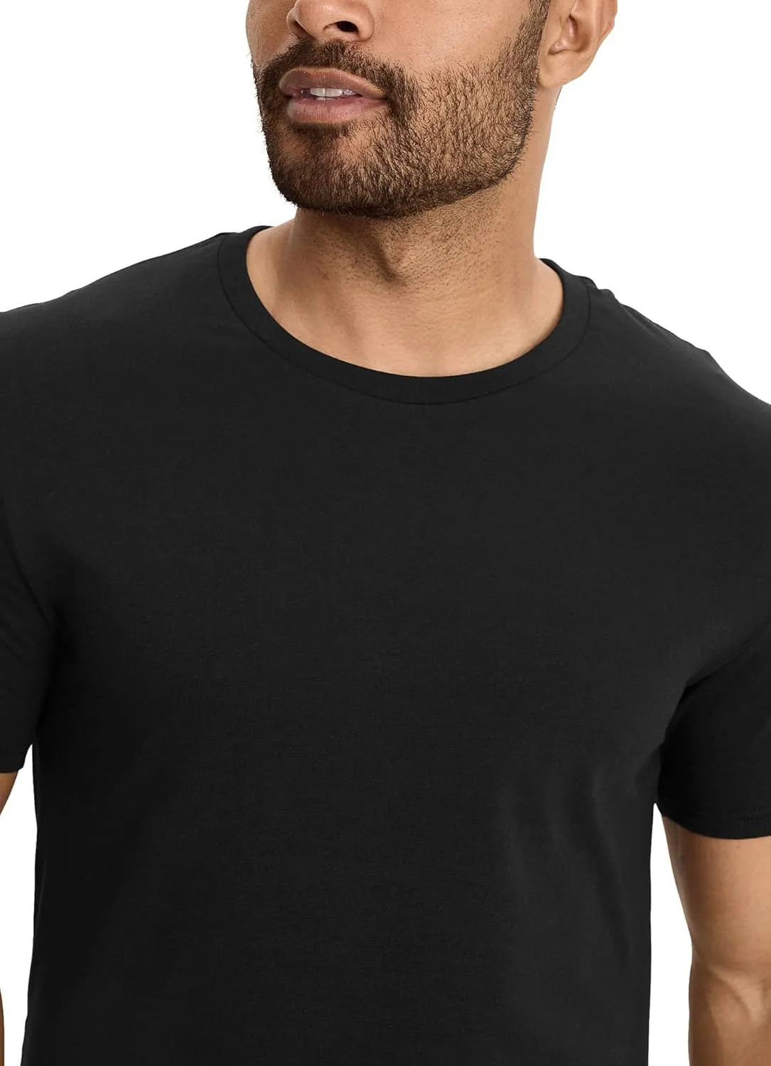 Jockey Men's Undershirt Cotton Stretch Crew Neck Undershirt - 3 Pack