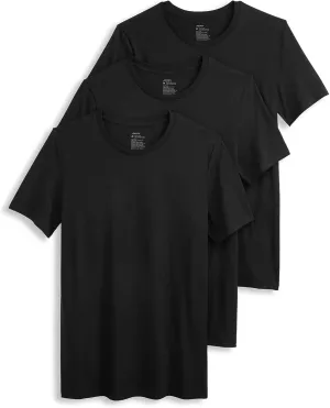 Jockey Men's Undershirt Cotton Stretch Crew Neck Undershirt - 3 Pack