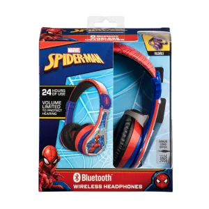 KIDdesigns Marvel Spider-Man Bluetooth Wireless Headphones - Multicolor