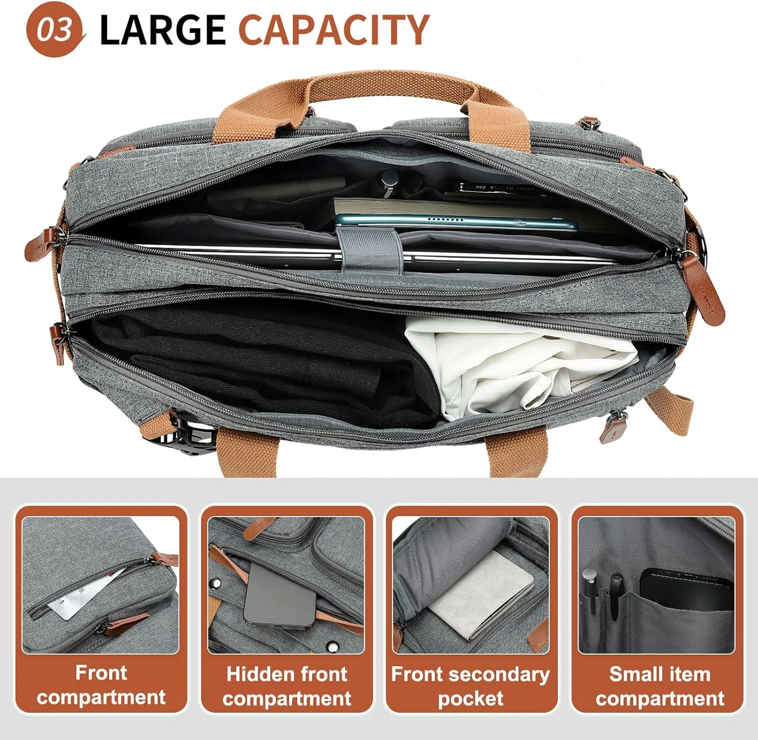 Laptop Backpack for Men, Versatile Design and Pockets for Organized Storage, Water-resistant