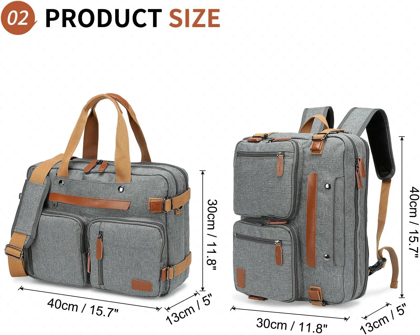 Laptop Backpack for Men, Versatile Design and Pockets for Organized Storage, Water-resistant