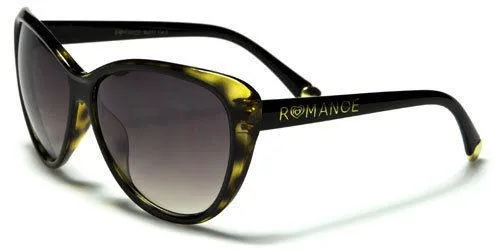 Large Retro Vintage Cat Eye Sunglasses for women