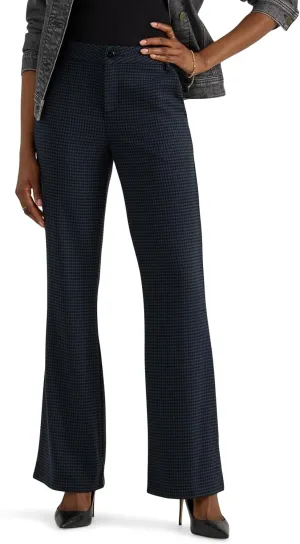 Lee Women's Wrinkle Free Mid Rise Bootcut Pant