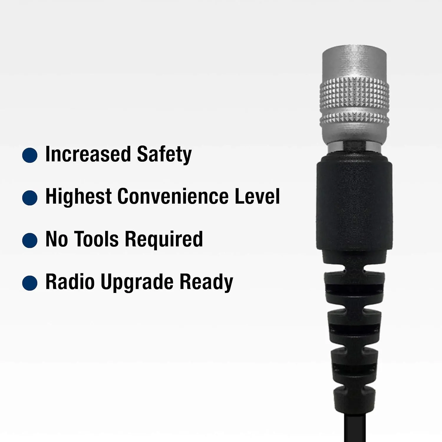 LEO Quick Disconnect 2-Wire Mic, Motorola APX