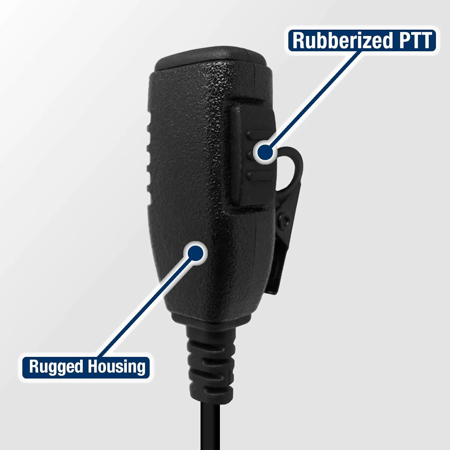 LEO Quick Disconnect 2-Wire Mic, Motorola APX