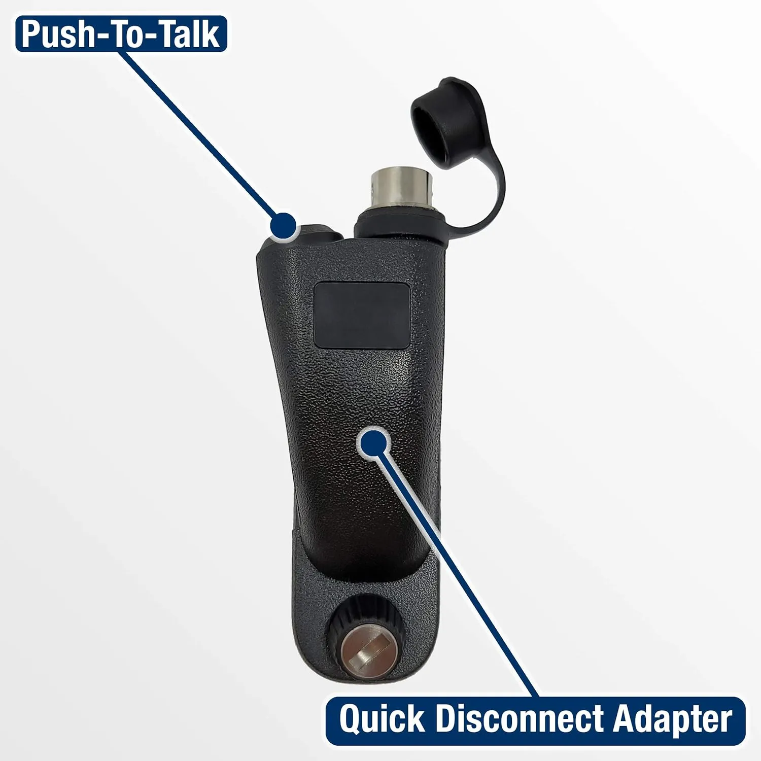LEO Quick Disconnect 2-Wire Mic, Motorola APX