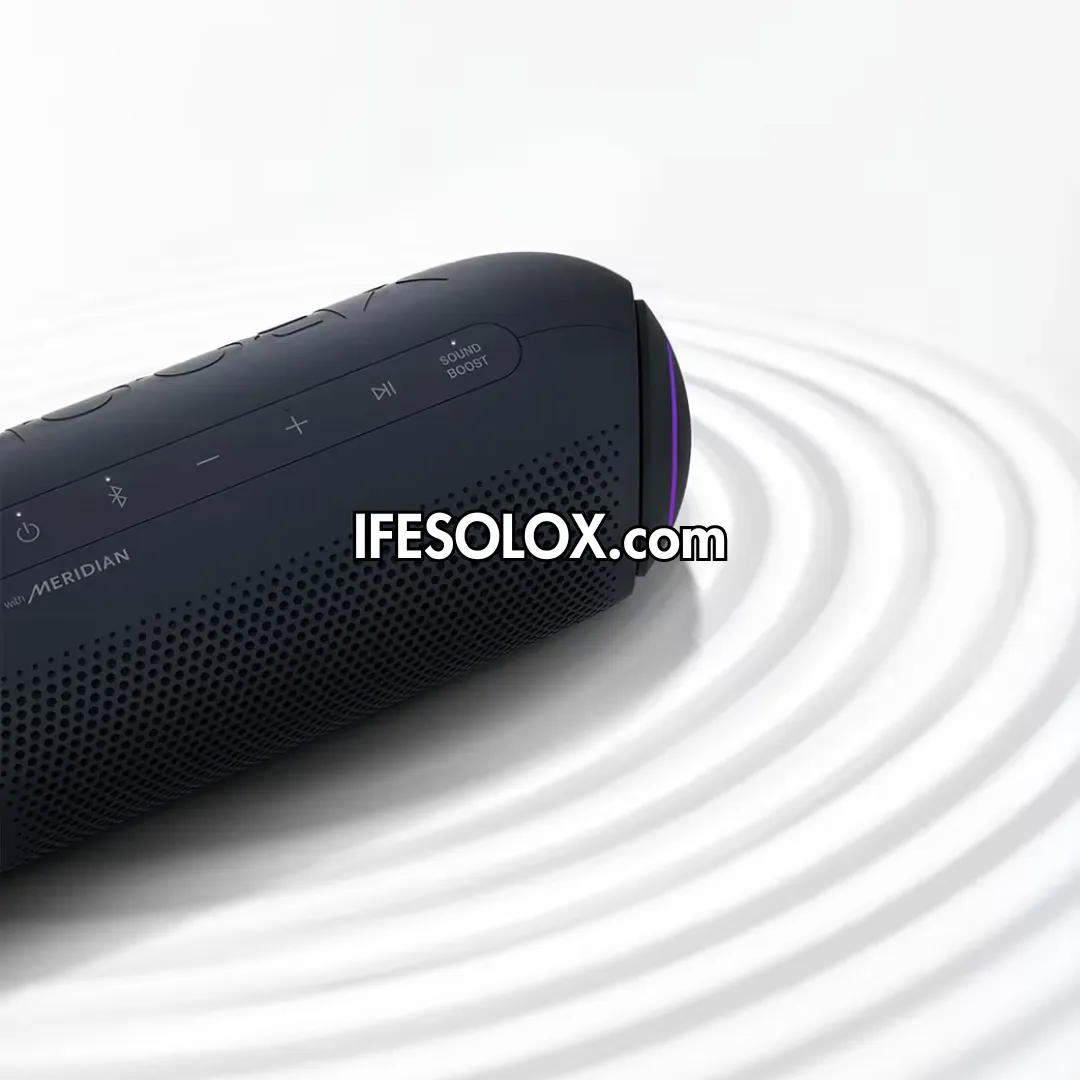 LG XBOOM Go PL7 Portable Bluetooth Speaker with Meridian Audio Technology and XBOOM App - Brand New