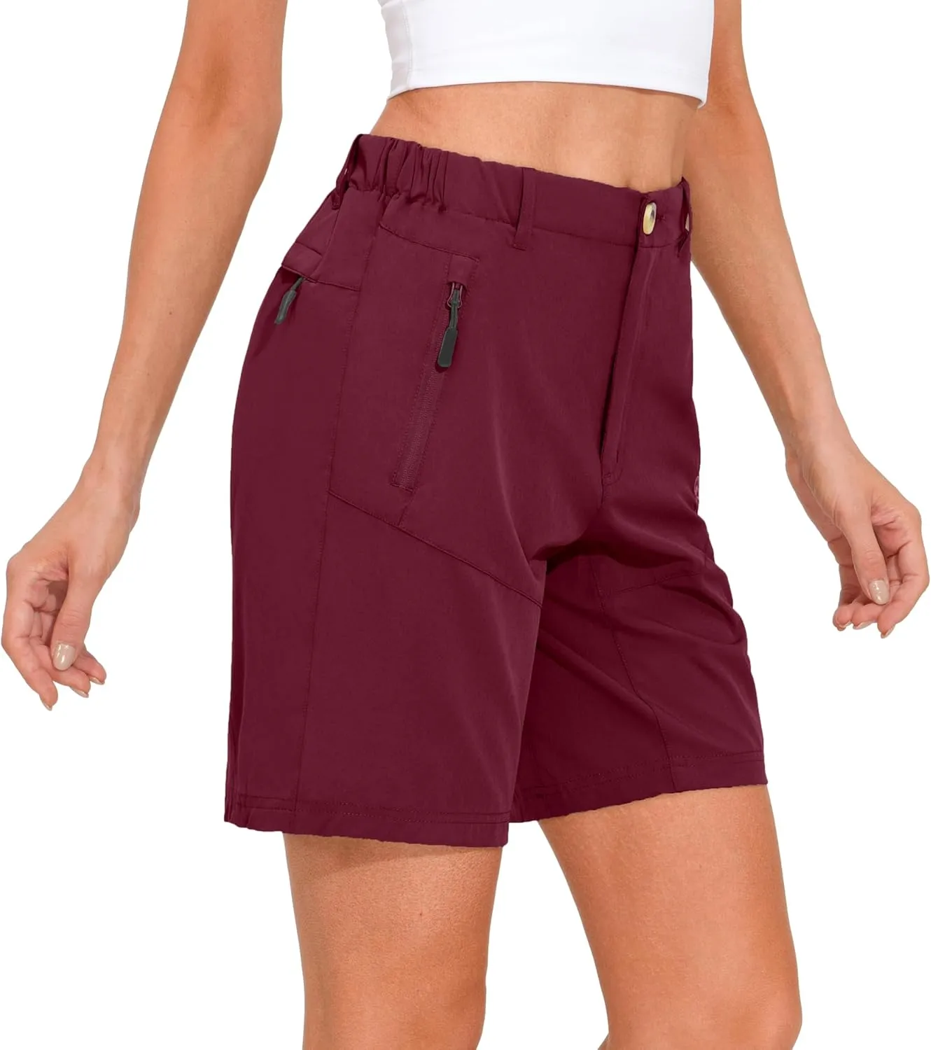 Little Donkey Andy Women's Stretch Quick Dry Shorts for Hiking, Camping, Travel
