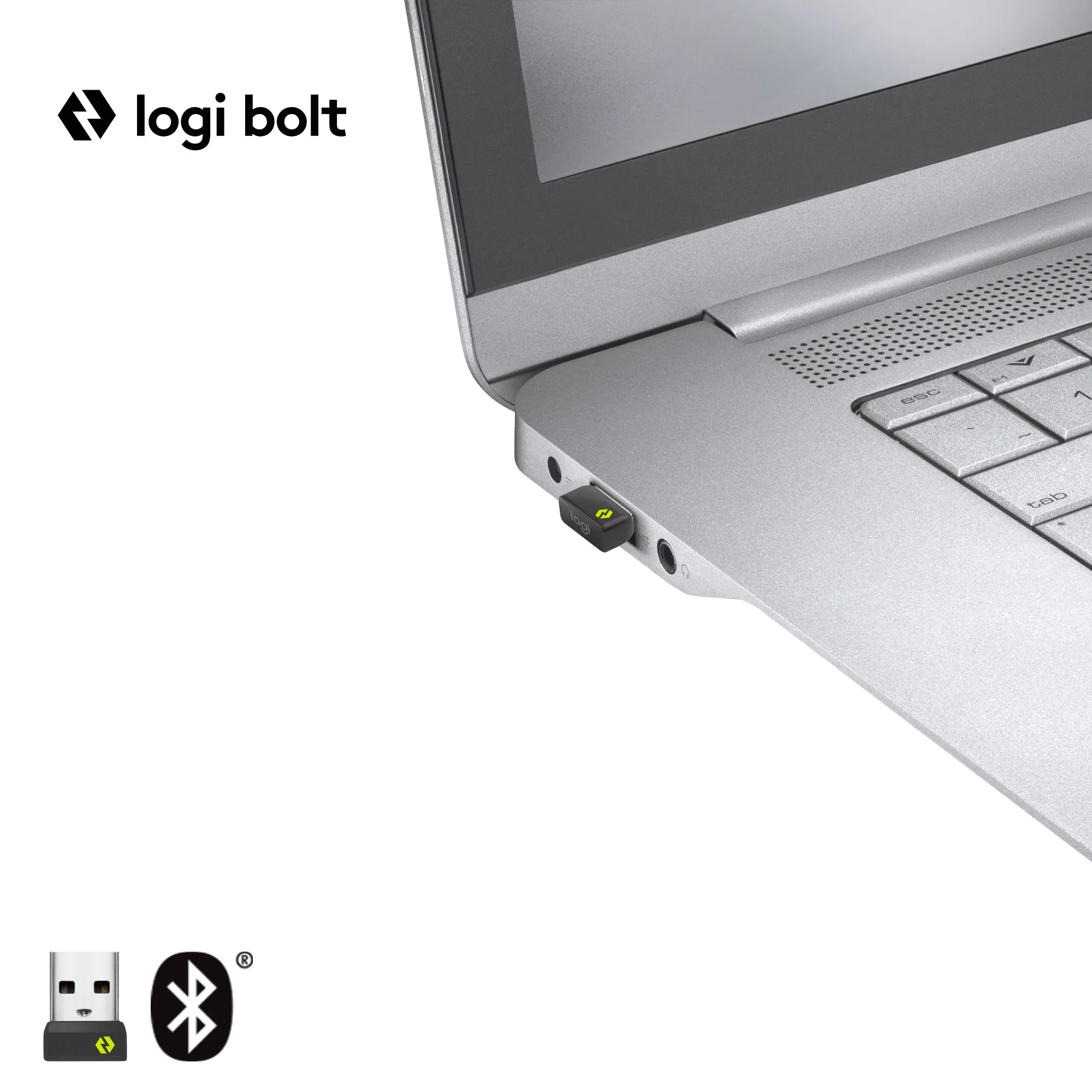 Logitech Signature M650 For Business - Mouse - Optical - 5 Buttons - Wireless - 2.4 Ghz, Bluetooth - Logitech Logi Bolt