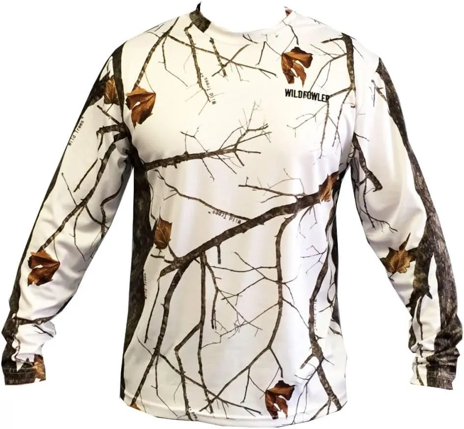 Long Sleeve Poly Quick Dry T-Shirt-Digital CAMO