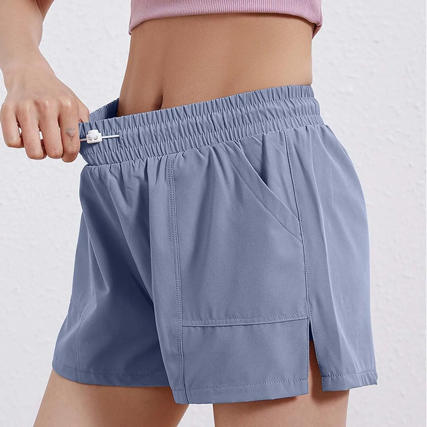Loose Shorts for Women Lightweight Smooth Sports Breathable Quick Dry Short Pants Gym Running Athletic Tennis Skirt