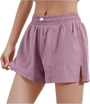 Loose Shorts for Women Lightweight Smooth Sports Breathable Quick Dry Short Pants Gym Running Athletic Tennis Skirt
