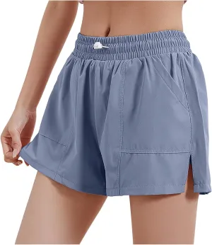 Loose Shorts for Women Lightweight Smooth Sports Breathable Quick Dry Short Pants Gym Running Athletic Tennis Skirt
