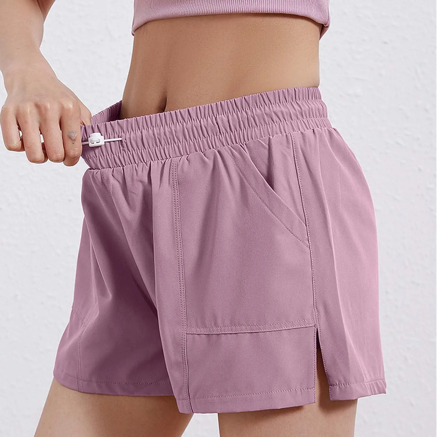 Loose Shorts for Women Lightweight Smooth Sports Breathable Quick Dry Short Pants Gym Running Athletic Tennis Skirt