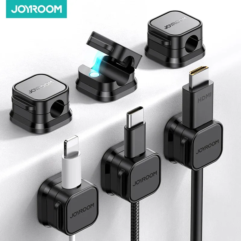 Magnetic Cable Clips for Desk Cable Management