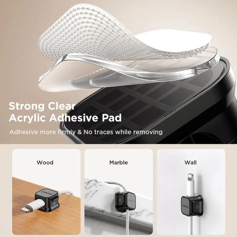 Magnetic Cable Clips for Desk Cable Management