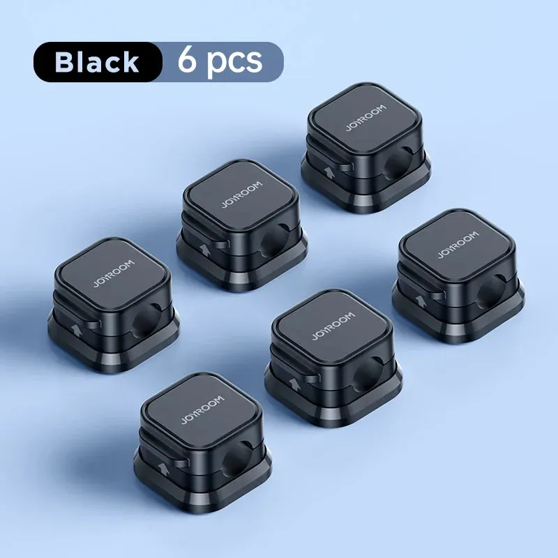 Magnetic Cable Clips for Desk Cable Management