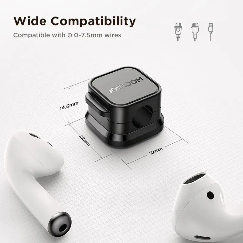Magnetic Cable Clips for Desk Cable Management