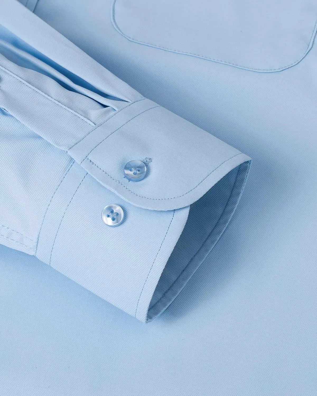 Men Dress Shirts Wrinkle Free Long Sleeve Stretch Twill Casual Button Down Shirt
