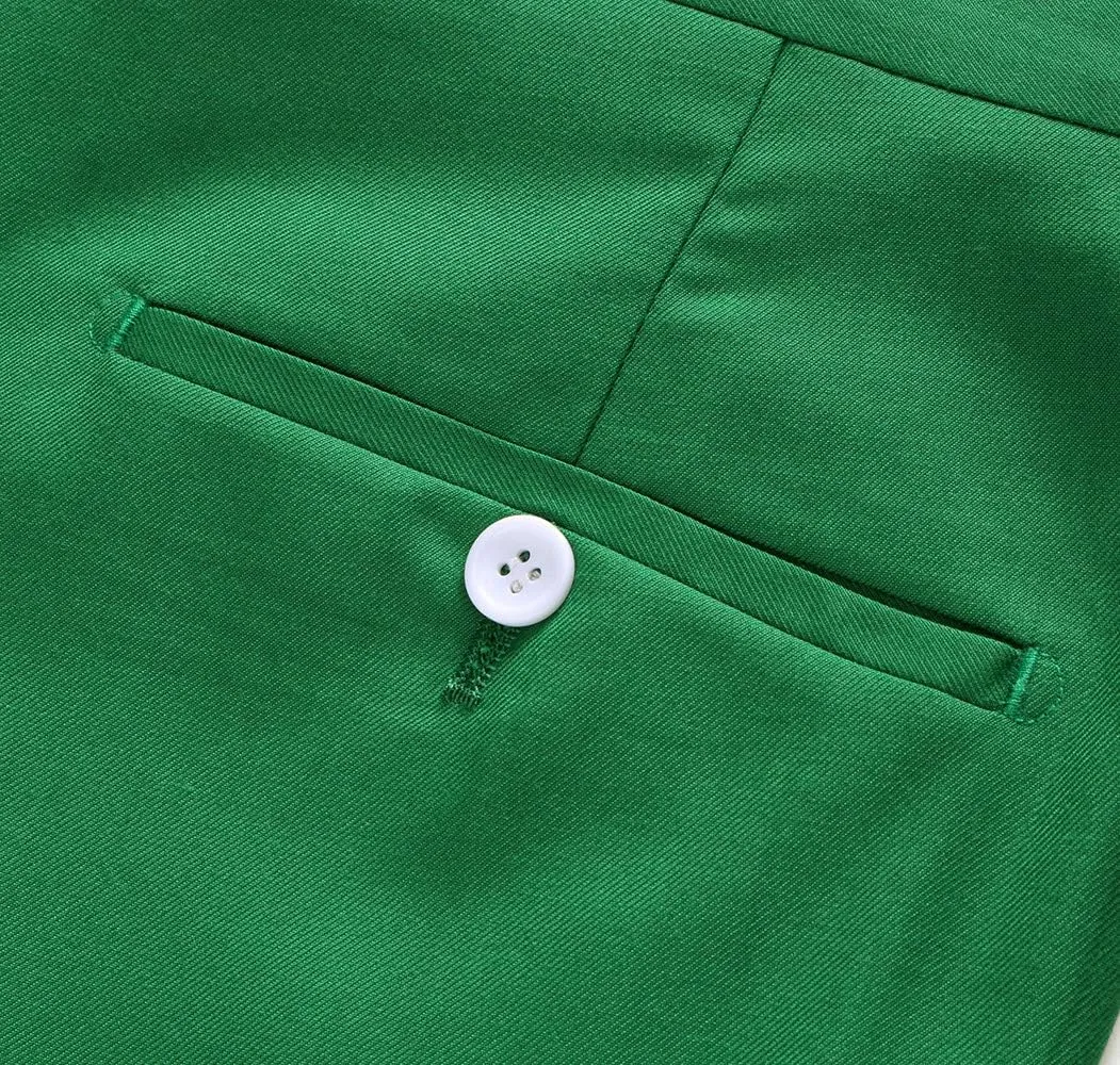 Mens Classic Suit Pants Straight Fit Modern Formal Dress Pants Separate Trousers