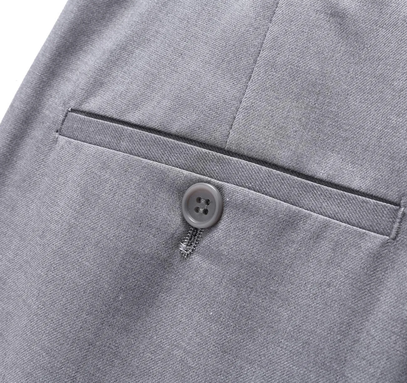 Mens Classic Suit Pants Straight Fit Modern Formal Dress Pants Separate Trousers