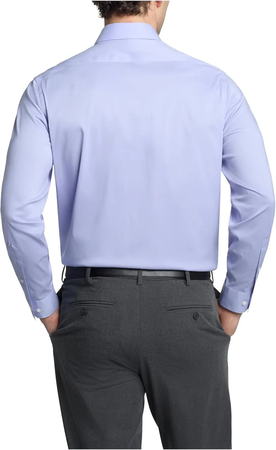 Men's Dress Shirt Ultra Wrinkle Free Flex Collar Stretch (Big and Tall)