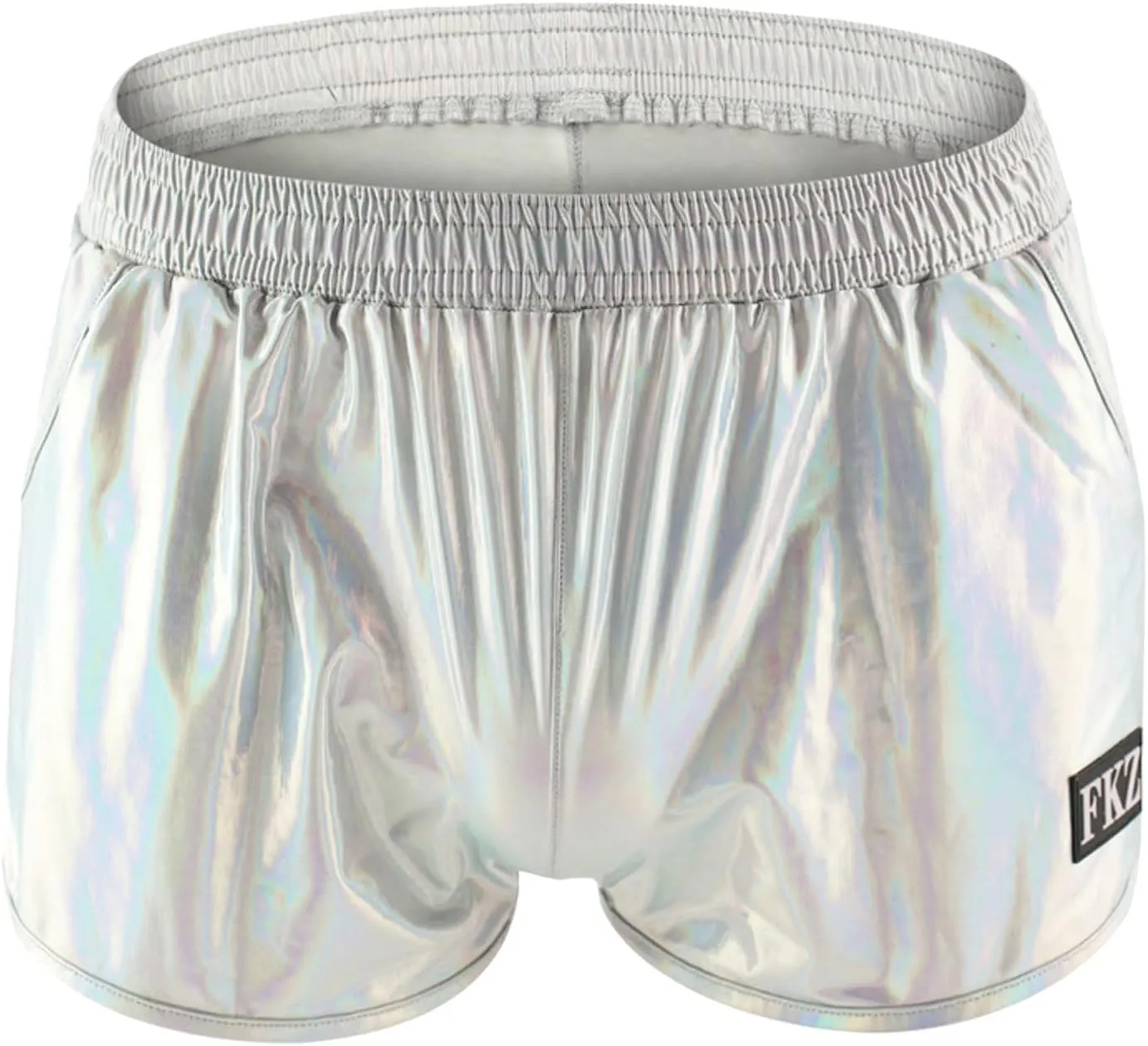 Men's Fashion Hot Stamping Leather Underwear Home Performance Breathable Panties