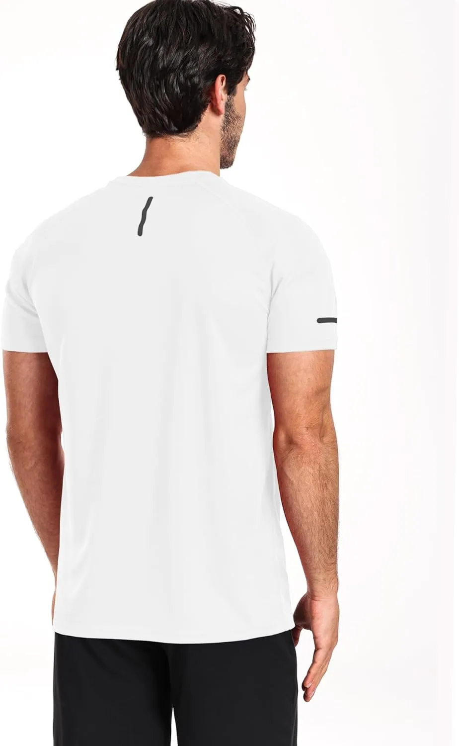 Men's Mesh Athletic Shirts Quick-Dry for Gym Running Training Workout
