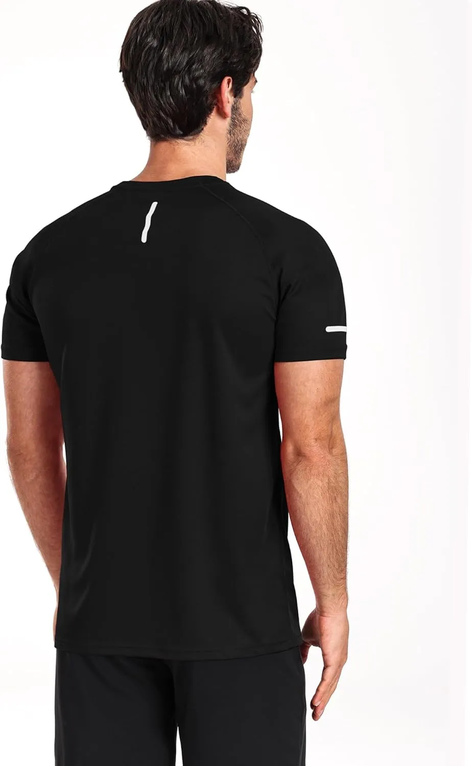 Men's Mesh Athletic Shirts Quick-Dry for Gym Running Training Workout