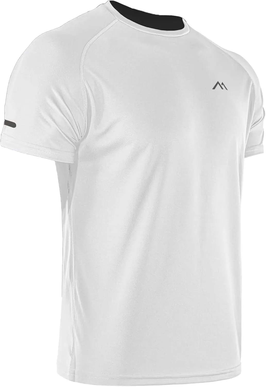 Men's Mesh Athletic Shirts Quick-Dry for Gym Running Training Workout