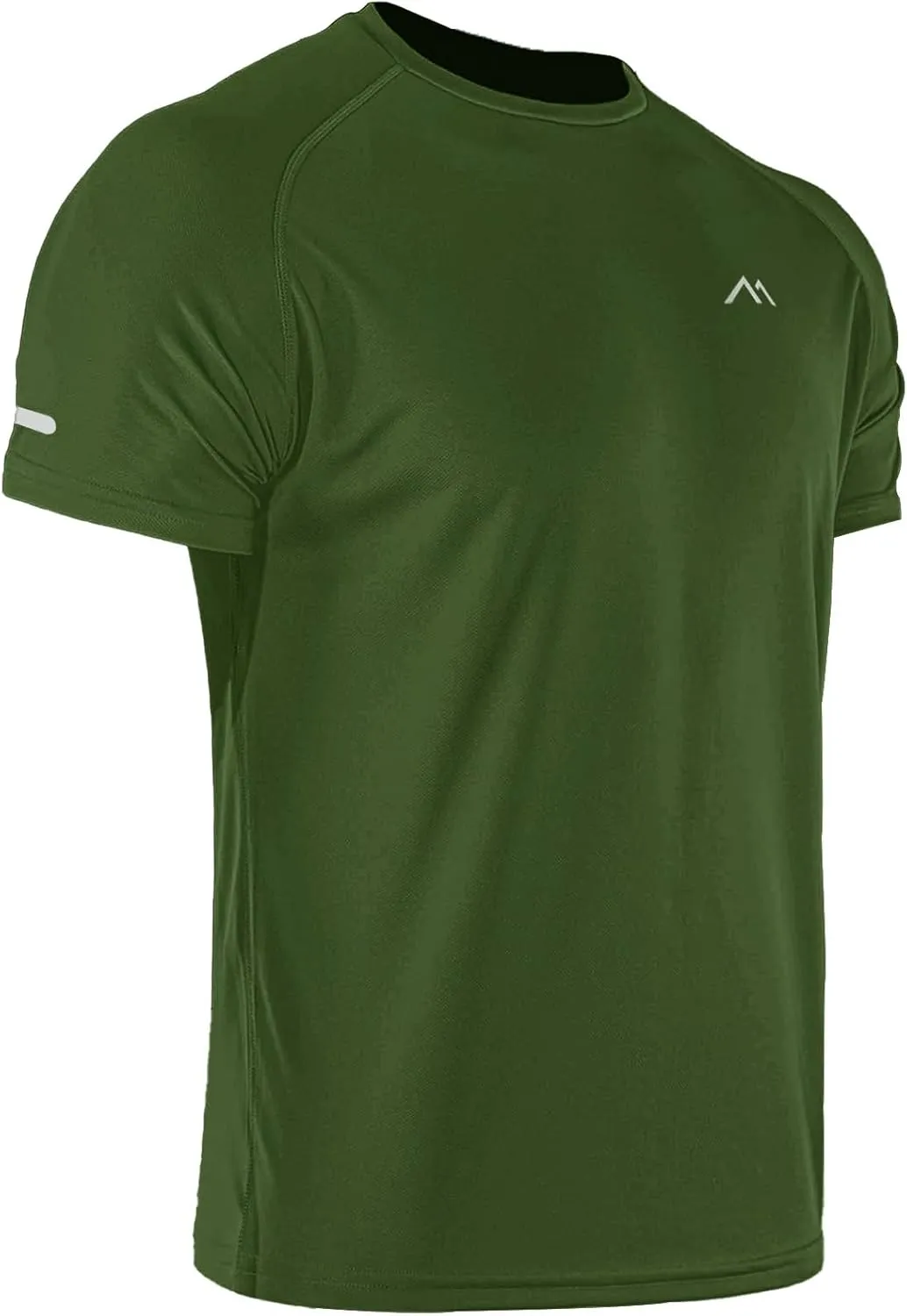 Men's Mesh Athletic Shirts Quick-Dry for Gym Running Training Workout