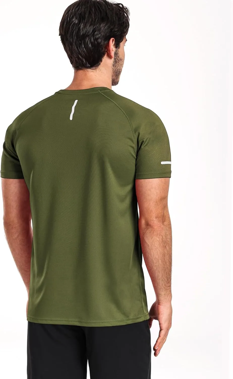 Men's Mesh Athletic Shirts Quick-Dry for Gym Running Training Workout