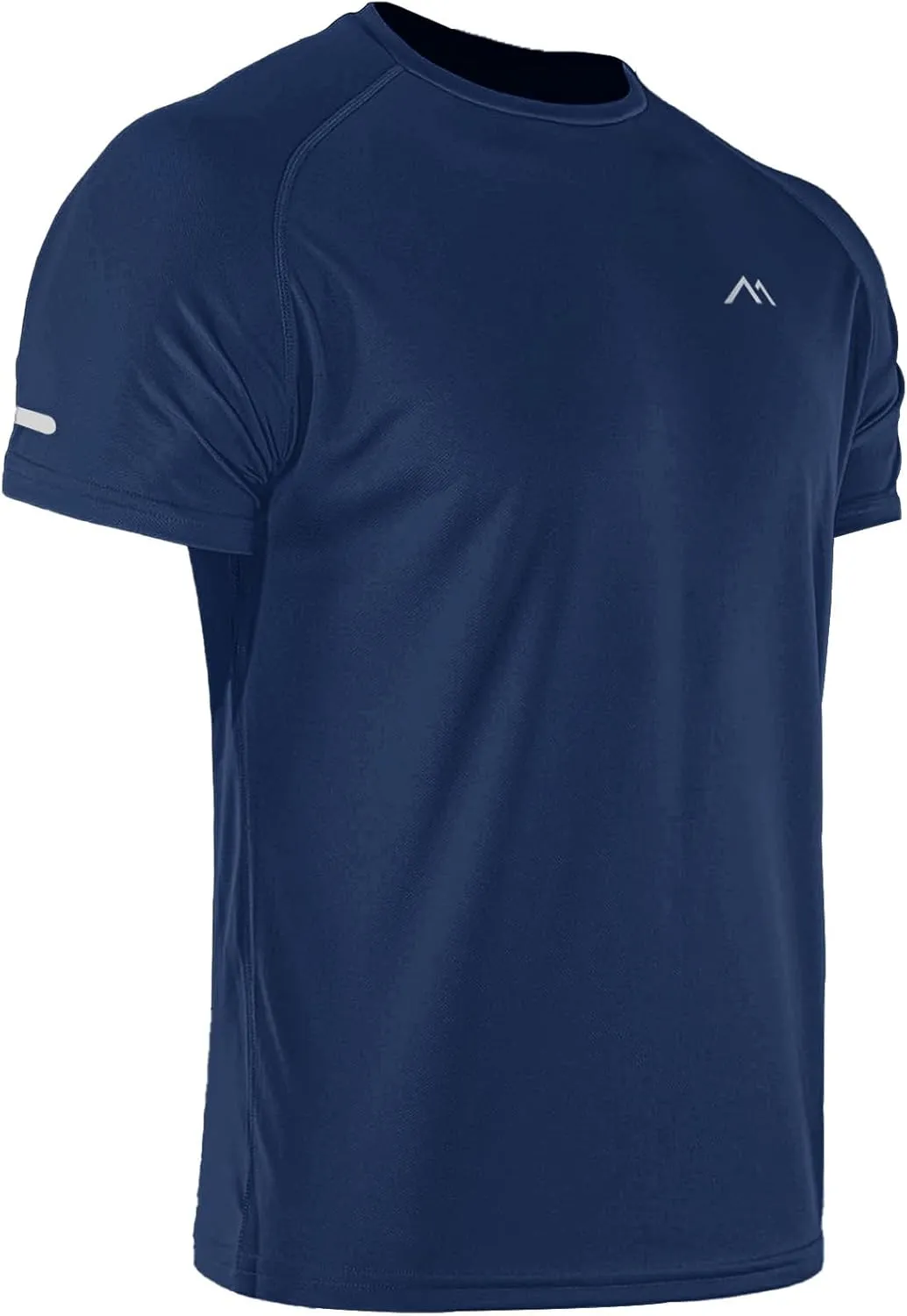 Men's Mesh Athletic Shirts Quick-Dry for Gym Running Training Workout