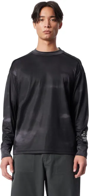 Men's Performance Quick Dry Long Sleeve Oversized Tee Shirt Standard
