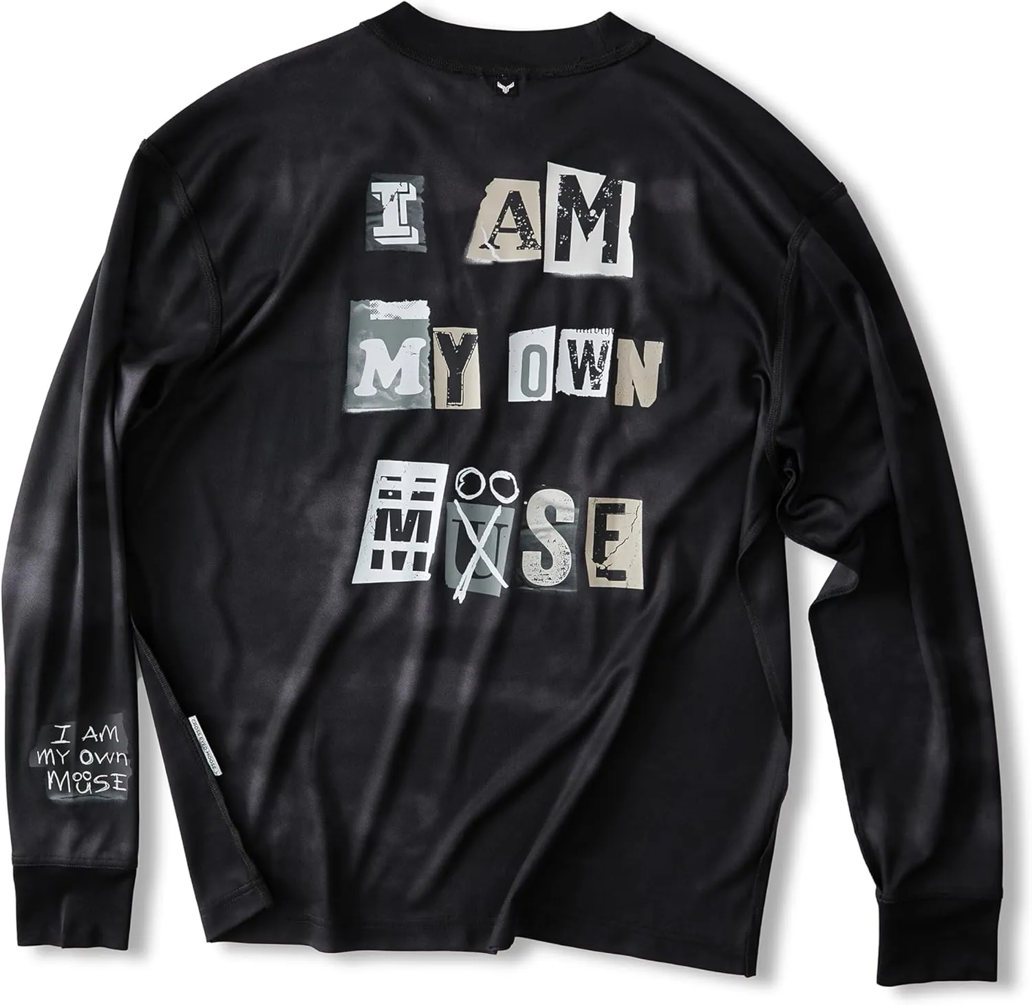 Men's Performance Quick Dry Long Sleeve Oversized Tee Shirt Standard