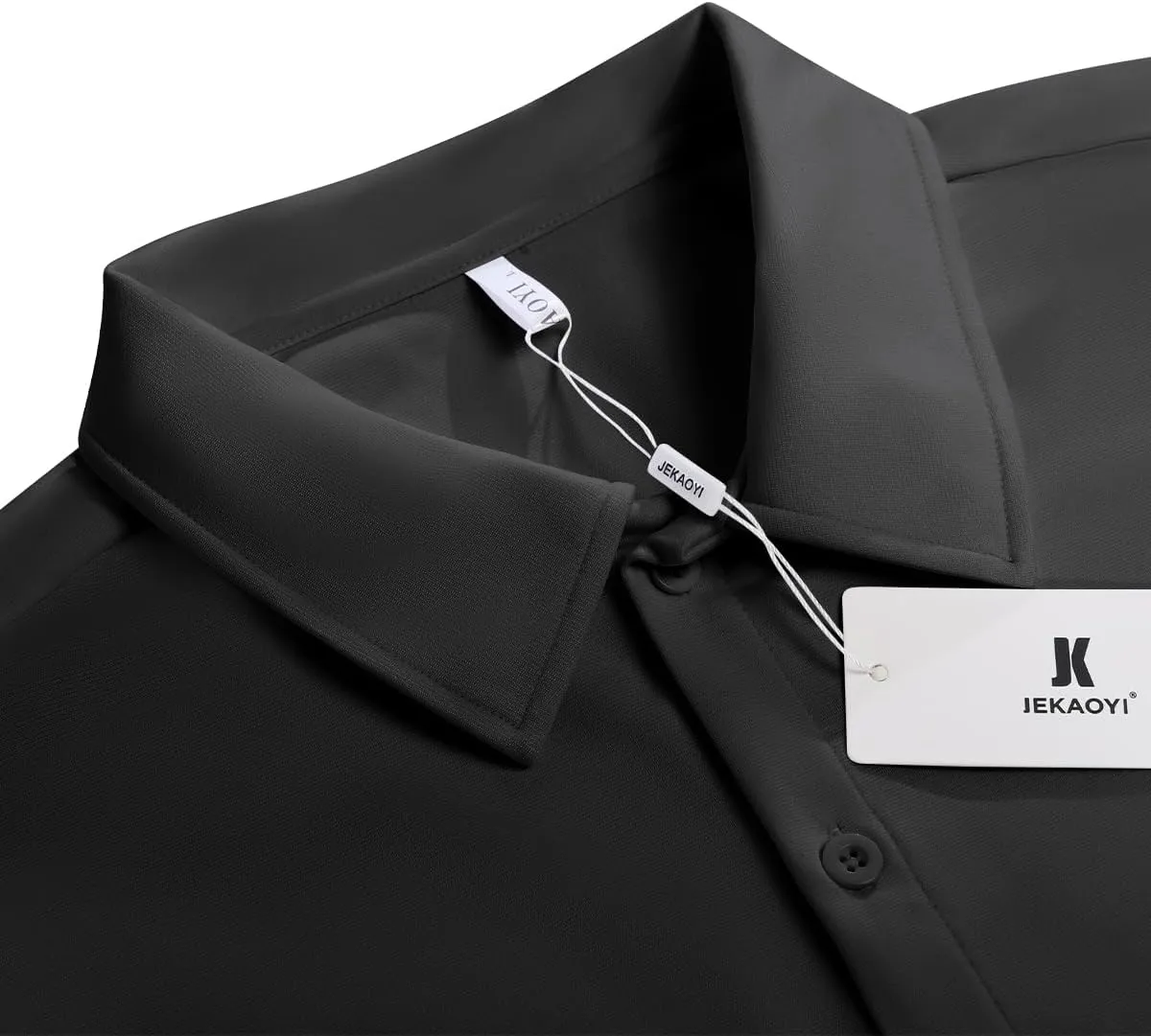 Men's Short Sleeve Dress Shirts Stretch Wrinkle Free Casual Button Down Solid Formal Top